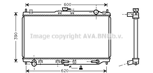 AVA QUALITY COOLING Radiators, Motora dzesēšanas sistēma MZ2134